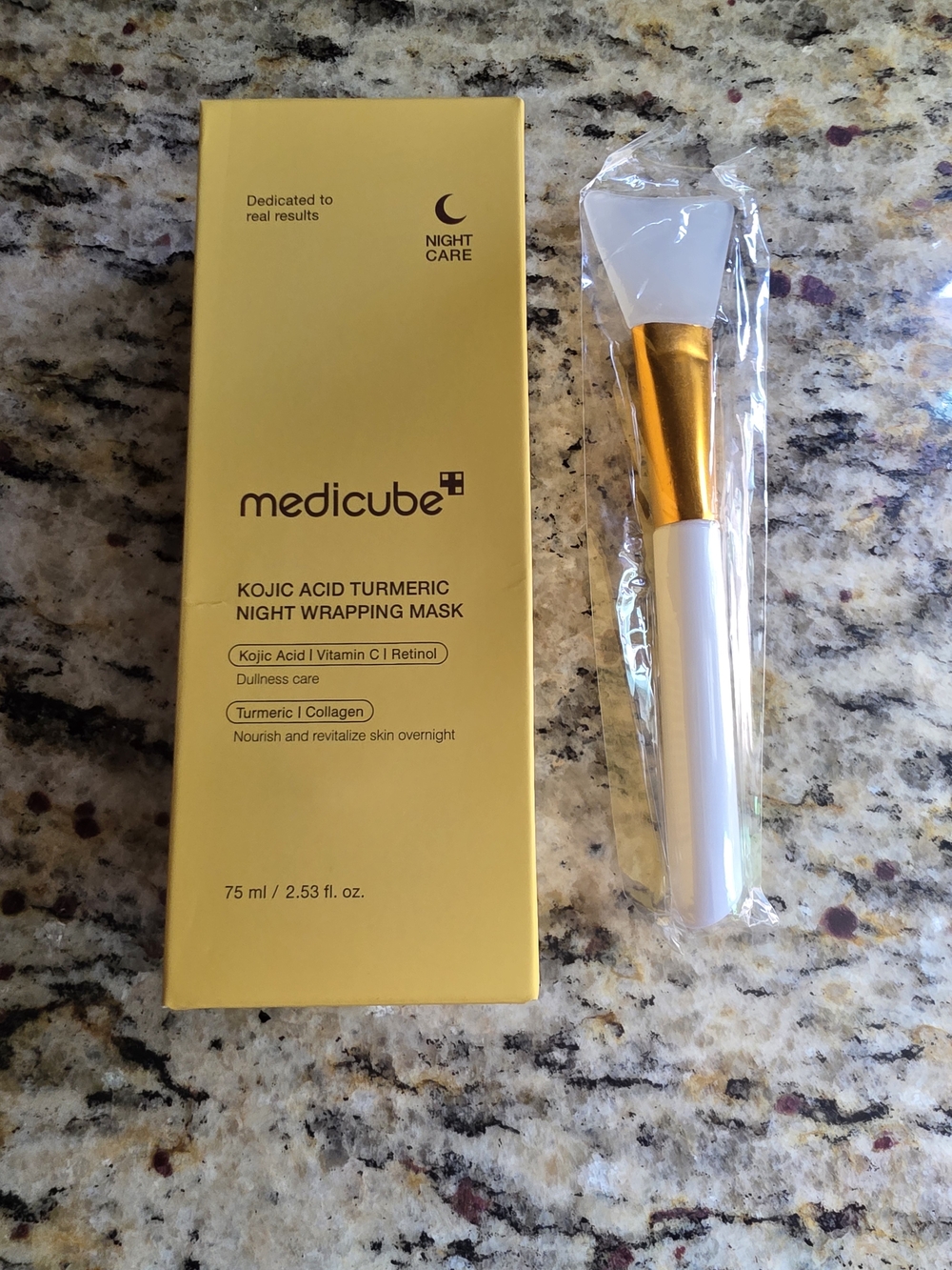 Medicube Kojic Acid Turmeric Night Wrapping Mask - Made In Korea